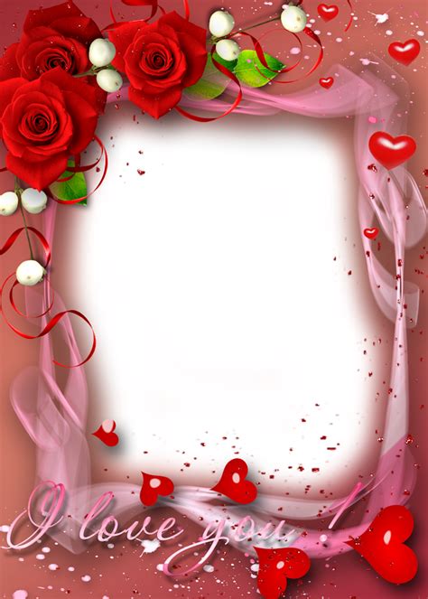 Valentines Day Heart Frame PNG Free Download