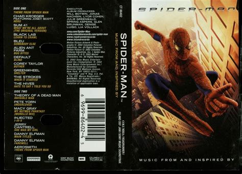 Music From And Inspired By Spider-Man (2002, Cassette) - Discogs