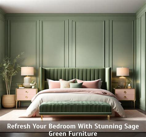 Refresh Your Bedroom With Stunning Sage Green Furniture - Vassar Chamber