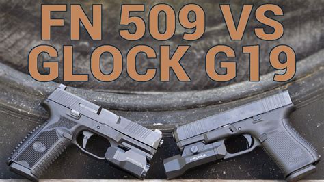 FN 509 VS Glock G19 in a Defensive Battle - YouTube