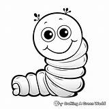 Inchworm Coloring Pages  Free & Printable sketch template