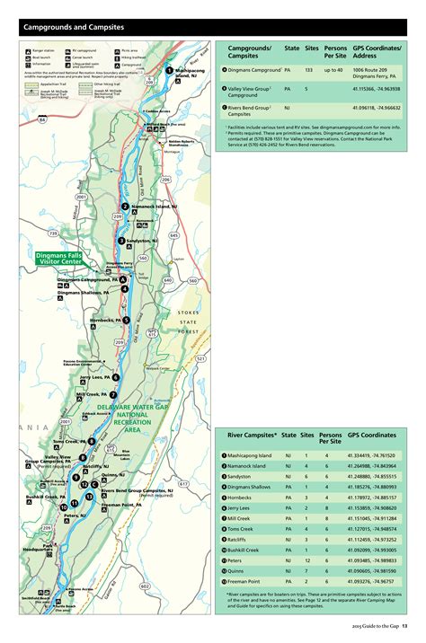 Delaware Water Gap Maps | NPMaps.com - just free maps, period.