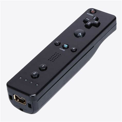 Wireless Controller - Black (MOTION PLUS) for Nintendo Wii® - XYAB