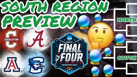 March Madness 2023 *SOUTH REGION* Predictions, Upsets, Tips - YouTube