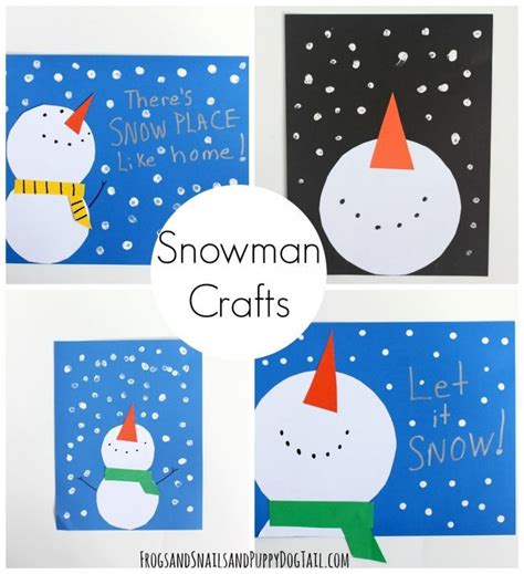 Snowman Craft Preschool