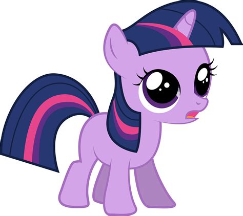 Filly Twilight Sparkle - Re-Upload by Silentmatten on DeviantArt