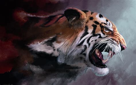 Animated Tiger Wallpaper - WallpaperSafari