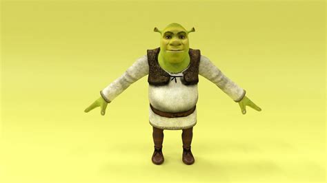 Shrek - 3D Model by EA09studio