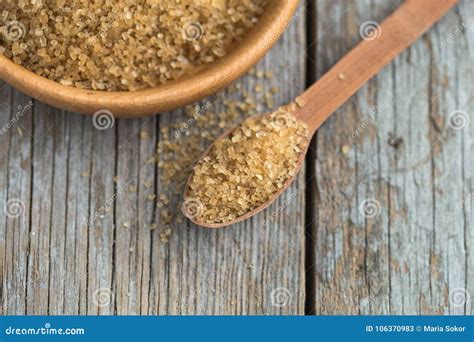 Raw Brown Crystals Sugar or Mishri in Hindi. Selective Focus Stock Image - Image of african ...