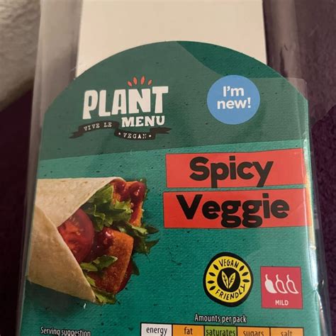 ALDI plant menu spicy veggie wrap Reviews | abillion