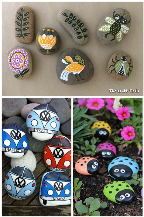 50+ Super Fun And Creative Rock Painting Ideas - Smart Fun DIY