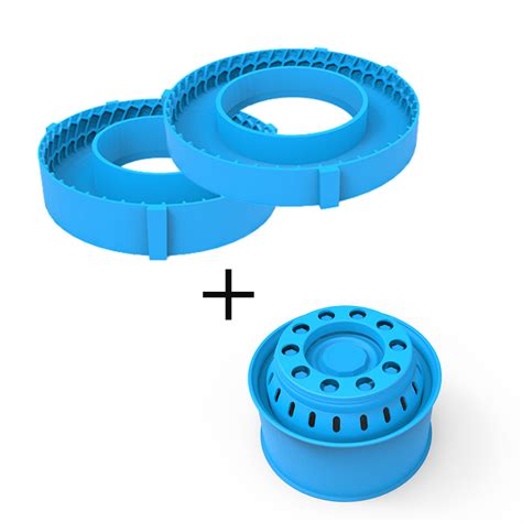 Tire Mold with Wheels for Trucks 3D Printing Models | Layth Jawad Real ...