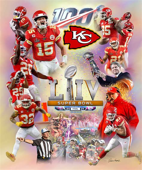 Kansas City Chiefs THE CHIEFS MOMENT Super Bowl LIV Champs Premium ...