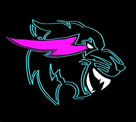 Neon beast logo : MrBeast