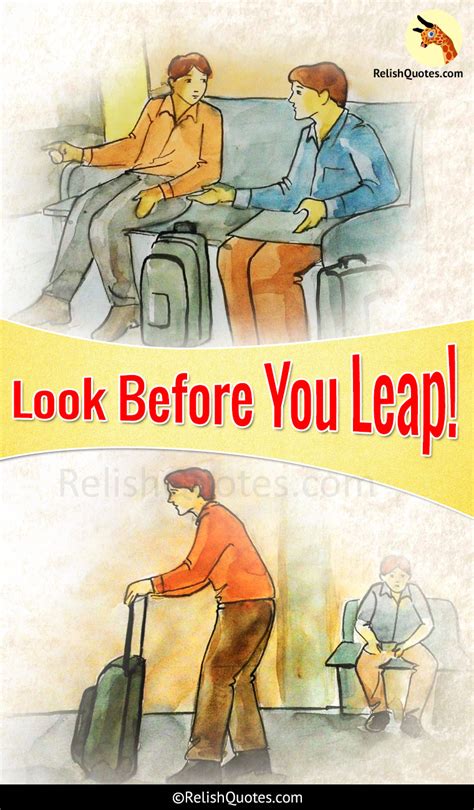 Short Story - "Look Before You Leap : Never Jump to a Direct Conclusion"