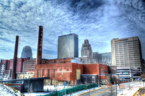 Winston Salem Nc Skyline Photograph by Keith Hall