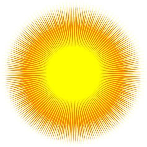 View full size Yellow Sunburst Png - Glow Clipart Transparent Png and ...