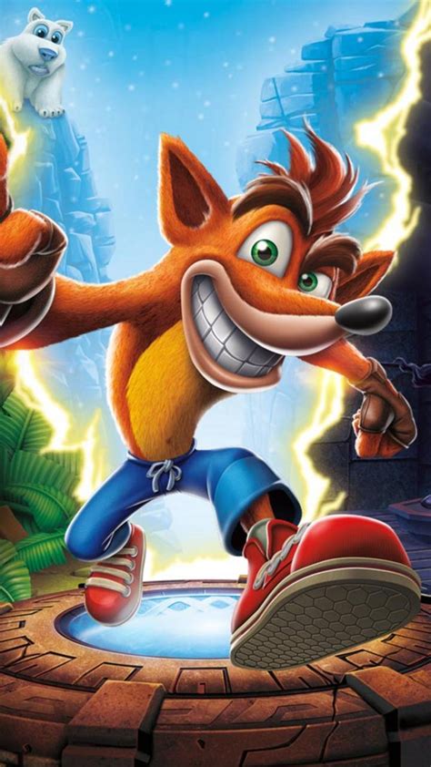 Crash Bandicoot Phone Wallpaper