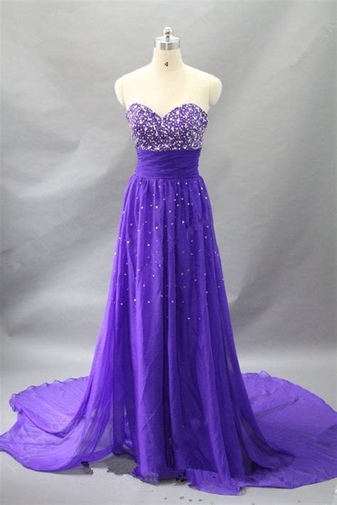 High Quality Sparkle Purple Prom Gown 2015, Sparkle Prom Dresses,Evening Dresses 2015, Handmade ...