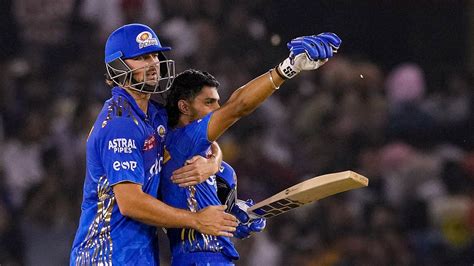 IPL 2023: List of Highest Run Chases after Mumbai Indians Big Win Over Punjab Kings - myKhel