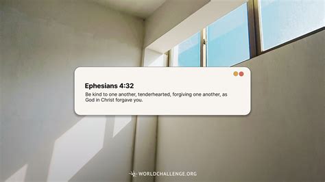 Ephesians 4:32 | worldchallenge.org