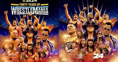 Brock Lesnar Removed From WWE 2K24 ‘Forty Years Of WrestleMania’ Cover ...