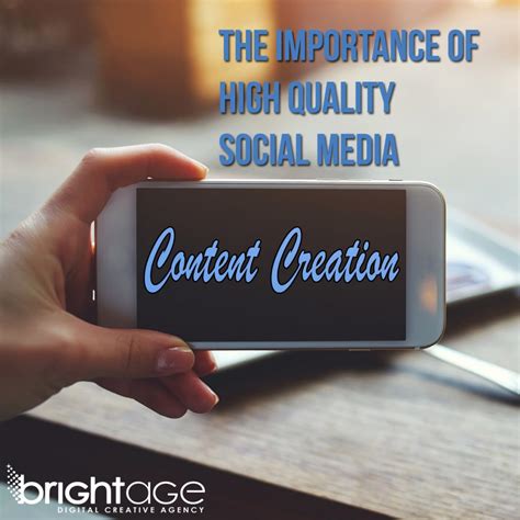 The Importance of High Quality Social Media Content Creation