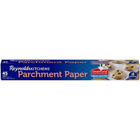 Reynolds Wrap 45' Parchment Paper with Smart Grid - 00G74331 | Blain's ...