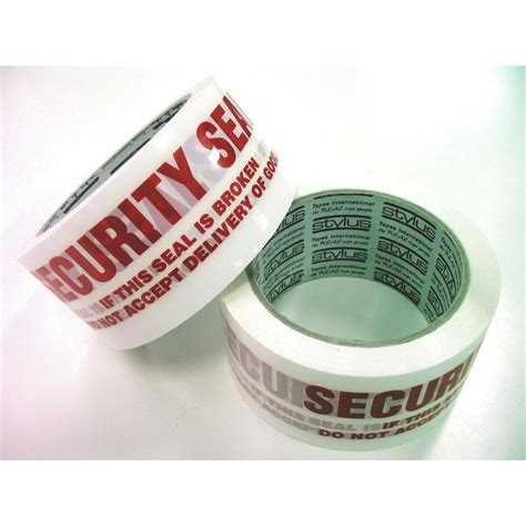 Corporate stationery|Barrier,Warning |STYLUS SP250 SECURITY SEAL TAPE 48mmx 66m