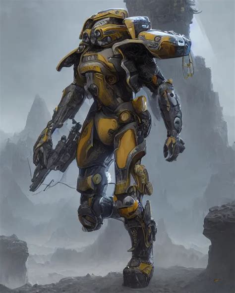 Power loader exo suit, fantasy art, concept art, - starryai