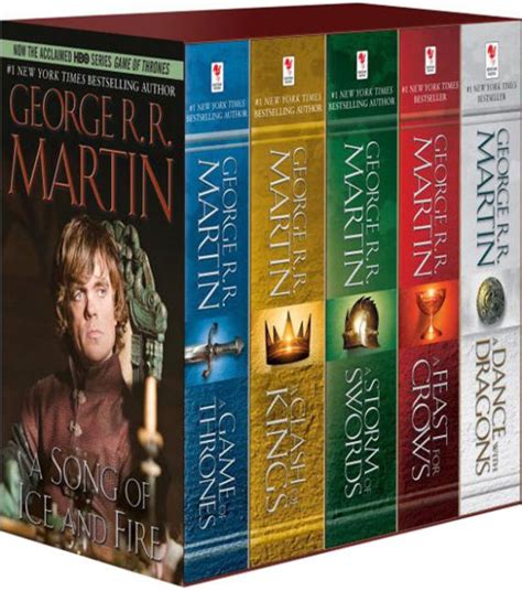 George R. R. Martin's A Game of Thrones 5-Book Boxed Set (Song of Ice and Fire series): A Game ...