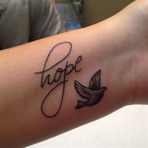 46 Impressive and Peaceful Dove Tattoo Designs | Hope tattoo, Dove ...