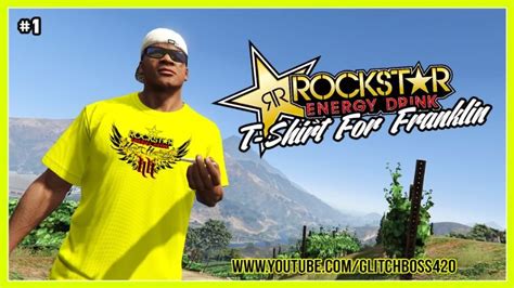 Rockstar Energy Drink T-Shirt For Franklin #1 - GTA5-Mods.com