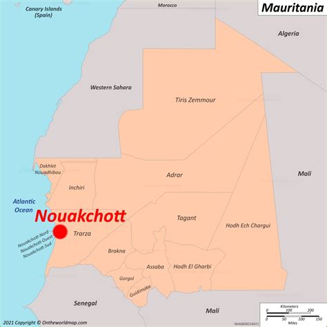 Nouakchott Map | Mauritania | Detailed Maps of Nouakchott