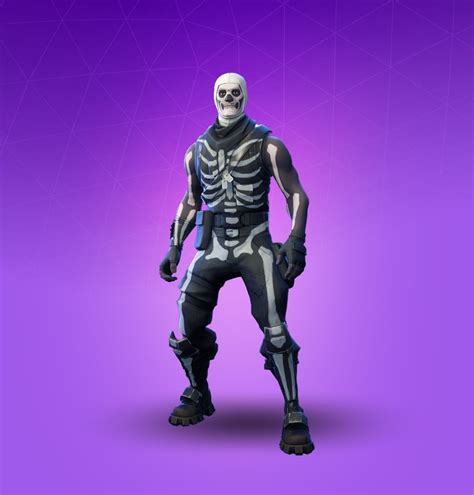 Fortnite Skull Trooper Skin - Outfit, PNGs, Images - Pro Game Guides