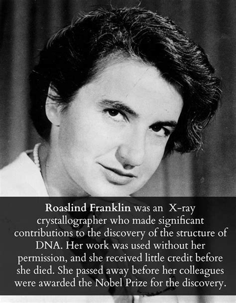 Rosalind Franklin Quotes. QuotesGram