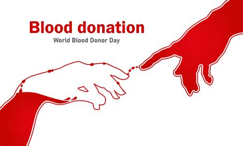 world blood donor day poster. Donor Blood Concept Illustration ...