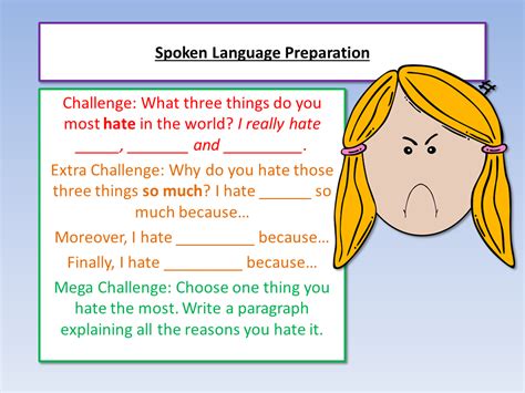 Non-exam assessment resources for spoken language | Tes