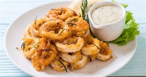 Crispy Calamari Rings | Recipes, Crispy calamari, Calamari