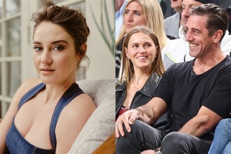 Shailene Woodley opens up about Aaron Rodgers and her thoughts on him ...