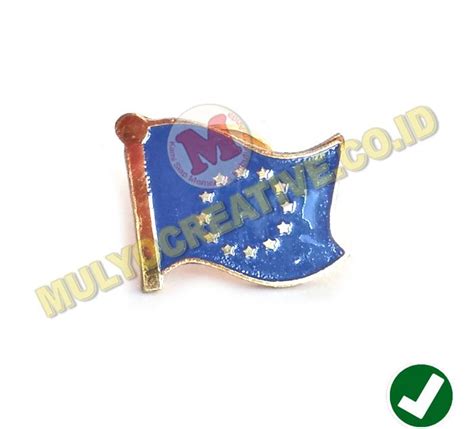 Flag Pin Eropa Pin Bendera Negara Uni Eropa Flag Pin Murah | pesan pin ...