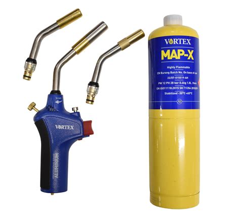 Map-X Brazing Torch Pack - Brazing Torch & Map-X Gas - Tippers - Builders Merchant - Building ...