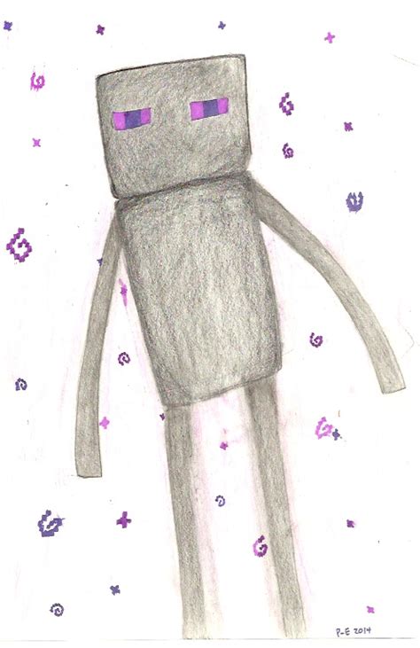 Enderman by Purple Enderman - Enderman Fan Art (37843002) - Fanpop