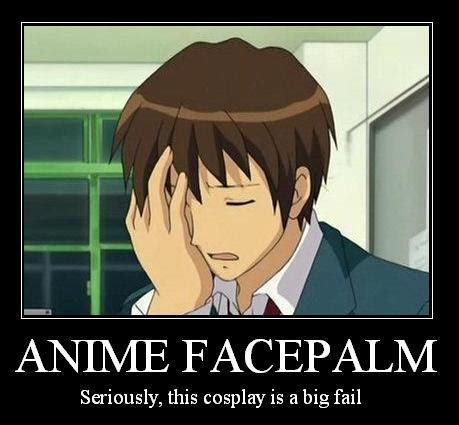 M. P.: Anime Facepalm by HeartlessandSoulless on DeviantArt