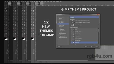 GIMP TP 00 About GIMP Theme Project - YouTube