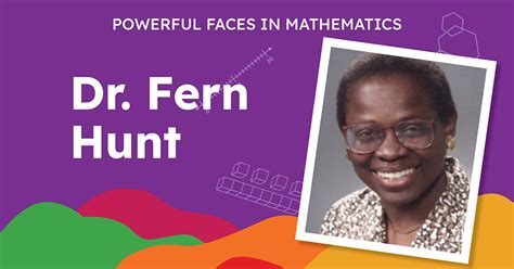 Powerful Faces in Mathematics: Fern Hunt | ORIGO Education