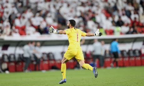 Saad Al Sheeb Goalkeeper Qatar Celebrates Editorial Stock Photo - Stock ...