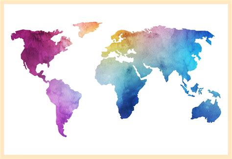 Large World Maps - 10 Free PDF Printables | Printablee