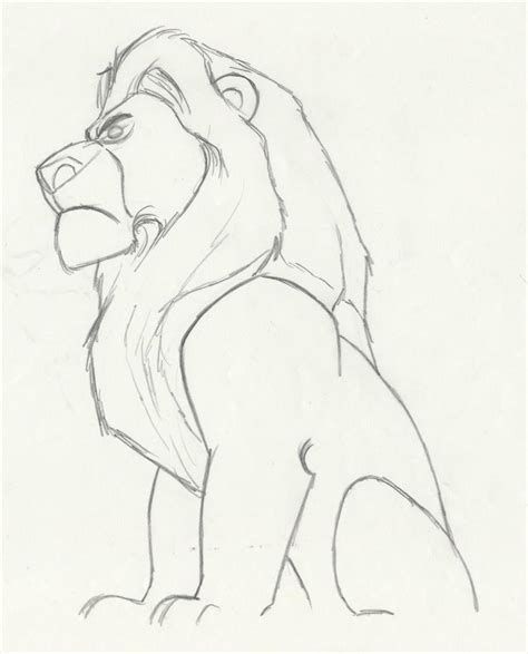 How To Draw Lion King - Margaret Wiegel