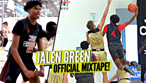 Jalen Green OFFICIAL MIXTAPE!! The BEST PLAYER in 2020 Class!! INSANE ...